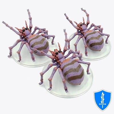Giant Spider x3 - Phandelver & Below Shattered Obelisk #27 D&D Icons of Realms
