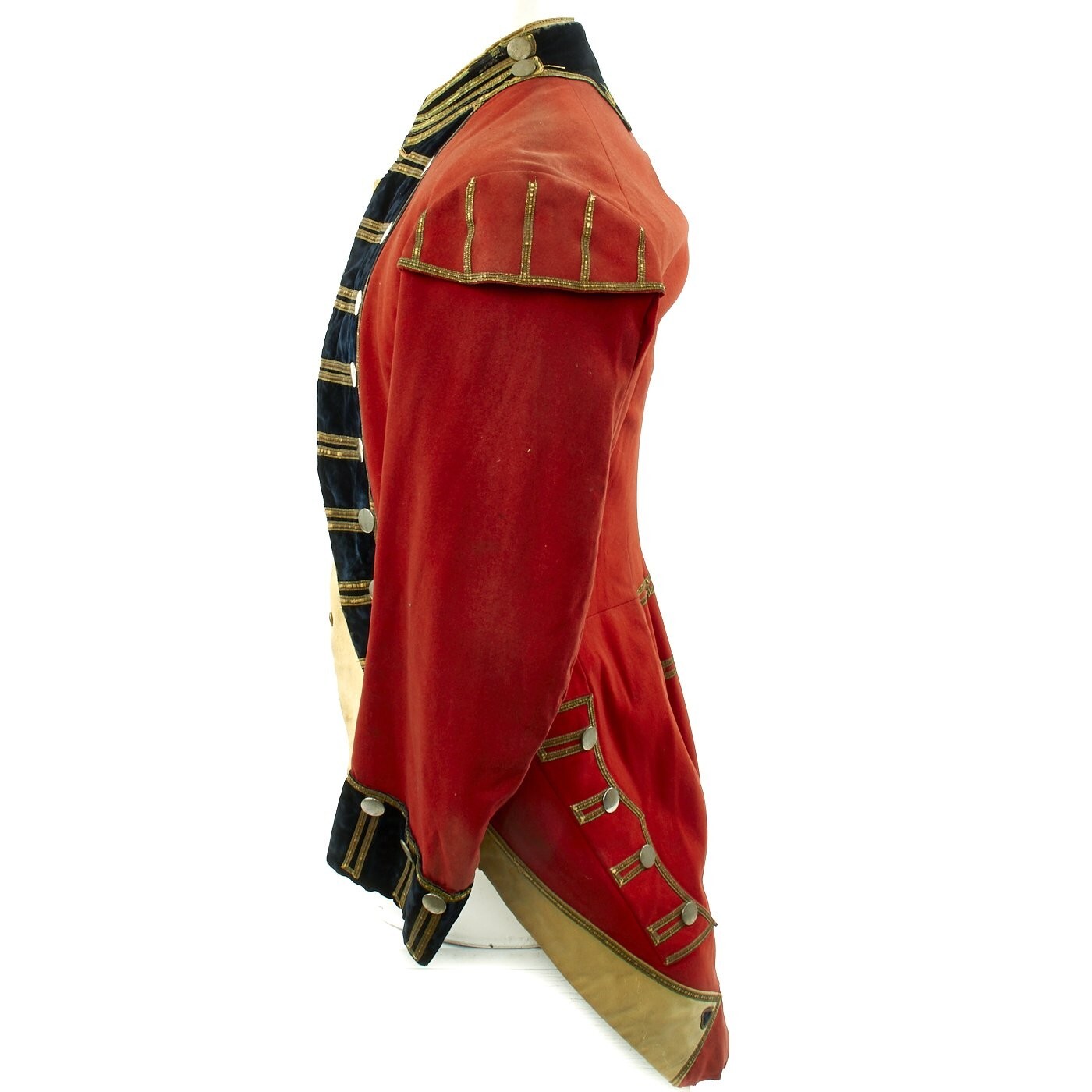 Pre-owned Uniform Men Red First Company Governor Foot Guard  Coat Hartford Ct Formed