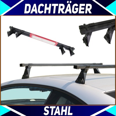 Dachträger für - SAAB 9-3 2 II 03-07 4-Tür - Stahl - Grundträger - MONT BLANC