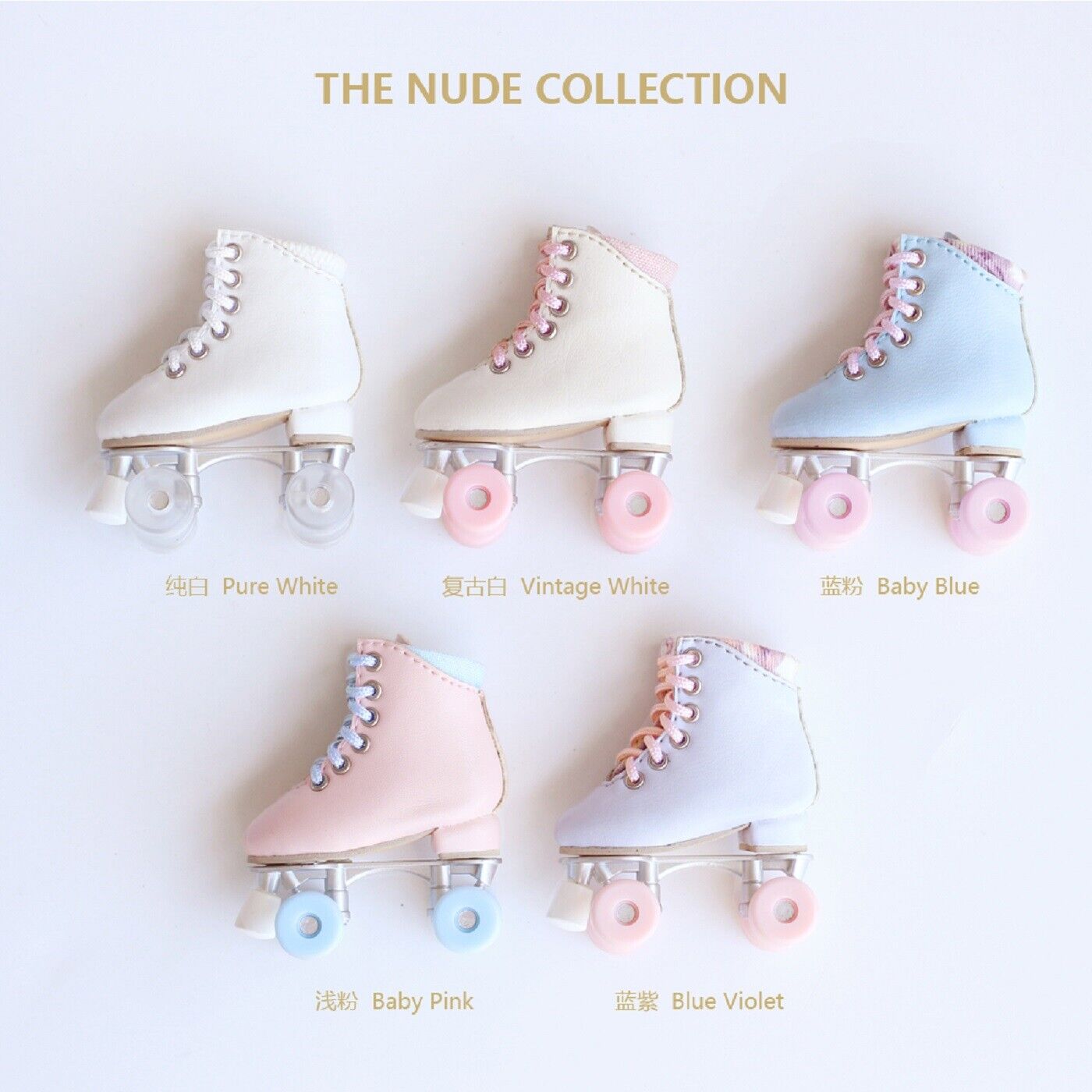 SK Couture BLUE VIOLET ROLLER SKATES FITS Boneka, yosd, 10 SK Couture BLUE VIOLET ROLLER SKATES FITS Boneka, yosd, 10