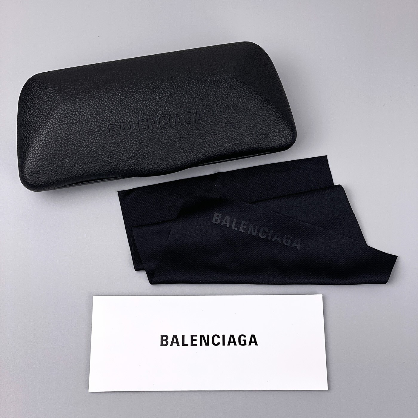 Pre-owned Balenciaga Bb0096s 012 Pink Silver Logo Grey Rectangle Unisex Sunglasses In Gray
