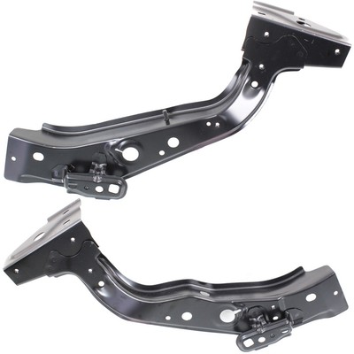 Headlight Bracket For 2008-2017 Mitsubishi Lancer Set of 2 Left and Right CAPA