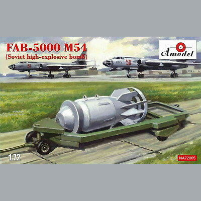 AMODEL NA72005 FAB-5000 M54 (Soviet high-explosive bomb)  Scale 1/72