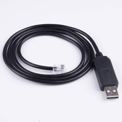 Meade Autostar Ioptron Telescope Control Cable FT231XS USB to RJ10 4P4C RJ11 ...