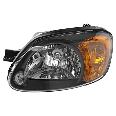 Headlight For 2003-2006 Hyundai Accent Hatchback or Sedan Left With Bulb