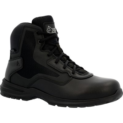 

Ботинки Rocky Cadet 6 с черной боковой молнией для общественных служб, Black, RKD0104