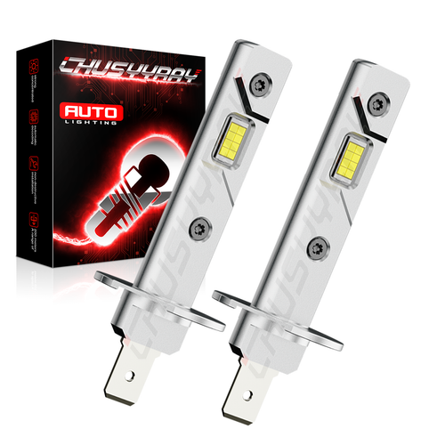 CHUSYYRAY H1 LED Headlight Bulbs Kit Hi Lo Beam Lamp For