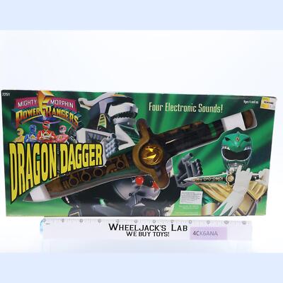 Dragon Dagger 100% Complete WORKS Power Rangers MMPR 1994 Bandai NEW MIB