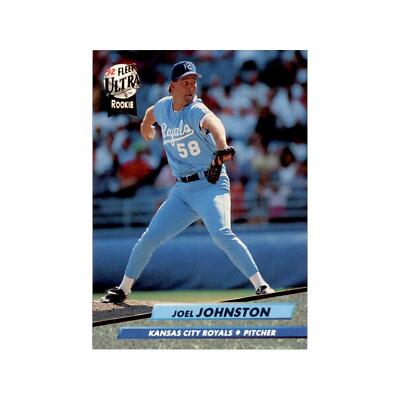 1992 Fleer Ultra Joel Johnston Baseball Cards #72 | eBay