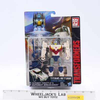 Throttle & Breakaway Transformers Titans Return 2016 Hasbro Figure NEW SEALED