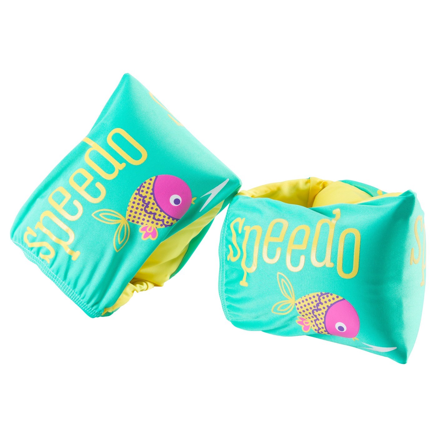 New Speedo Kids Begin to Swim Level 2 Fabric Armbands Ocean Aqua