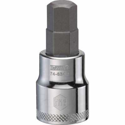 Dewalt DWMT74634OSP Mechanics 3/8'' Drive HEX BIT SKT 7/16'' SAE