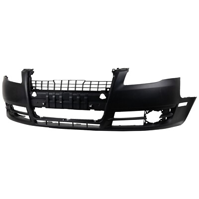 Front Bumper Cover For 2005-2009 Audi A4 Quattro and A4 07-09 S4 Primed Plastic