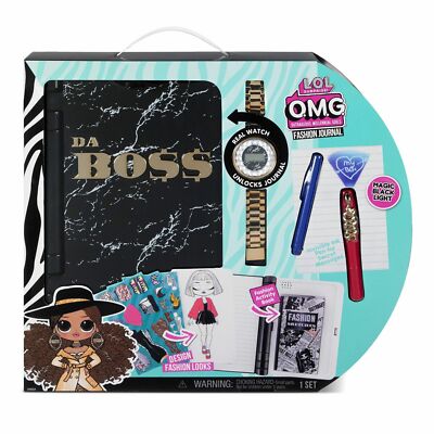 L.O.L.Surprise! O.M.G. Fashion  Journal Electronic Password Journal with Watch
