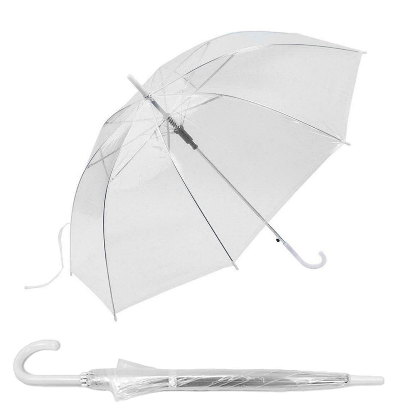clear compact umbrella