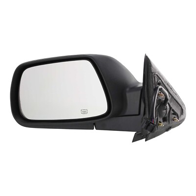 Power Mirror For 2005-2010 Jeep Grand Cherokee Driver Side Heated Textured Black