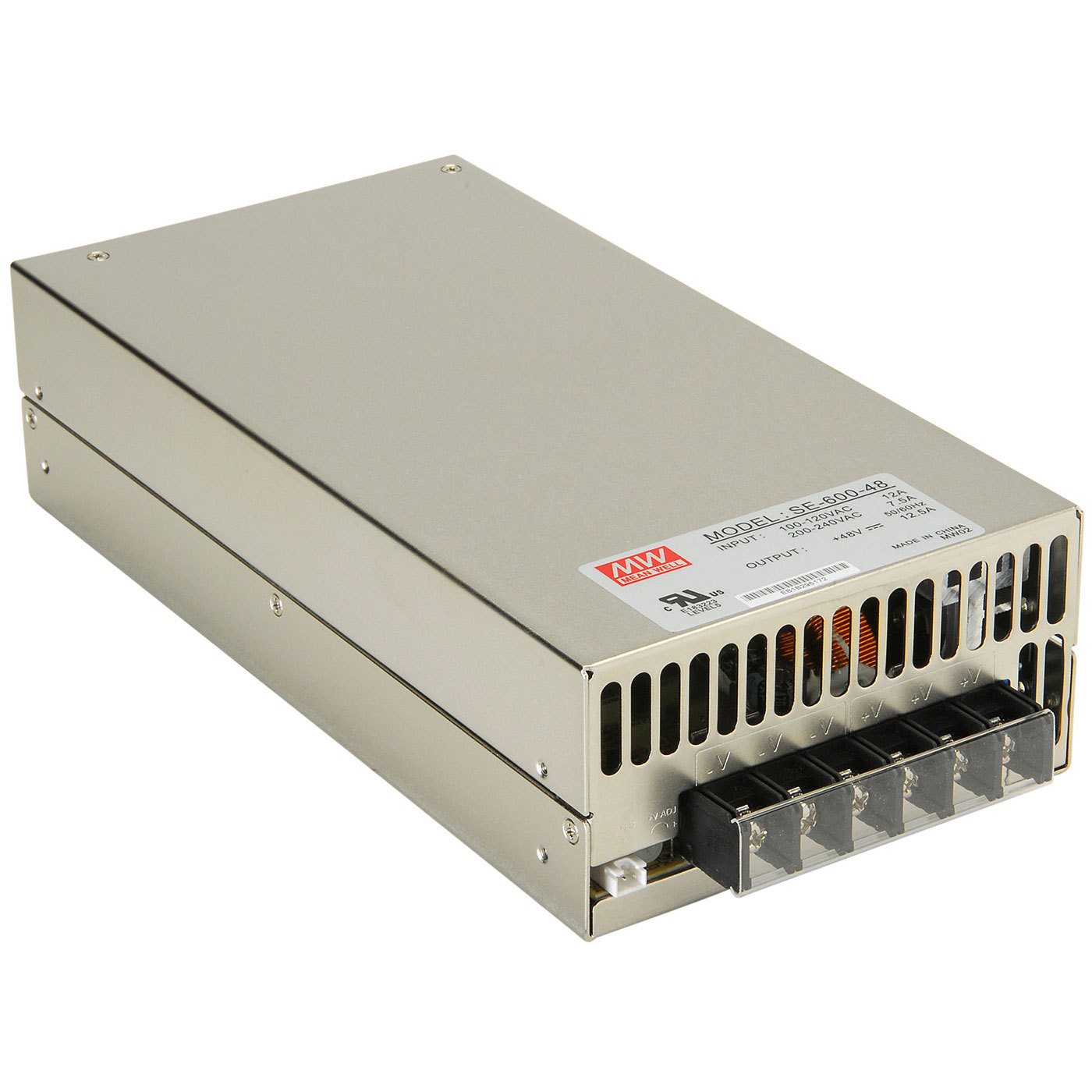 Mean Well MW SE 600 48 48 VDC 12 5A 600W Regulated Power Supply EBay
