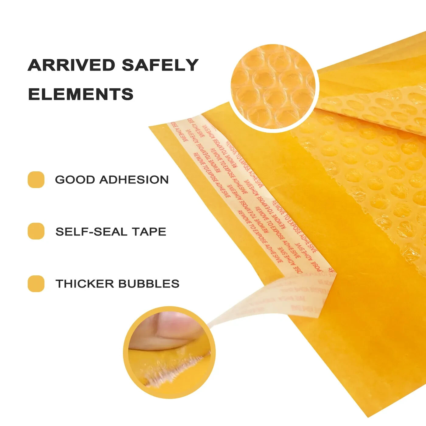 Made In USA CoolPkg #000 4"x8" 4*8 Kraft Bubble Mailer Shipping Envelope 500 pcs