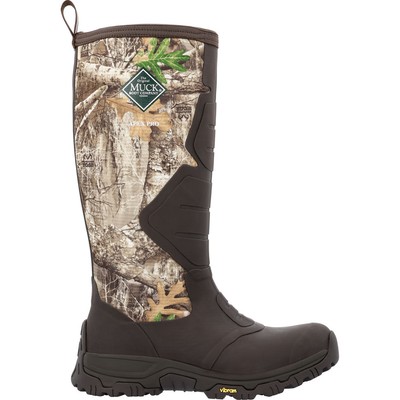 Pre-owned Realtree Men's  Edge® Apex Pro Vibram Agat Insulated Boot In Brown