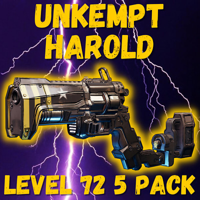 (PS4/5 PC XBOX) - UNKEMPT HAROLD URAD - Level 72 M10 - 5 PACK
