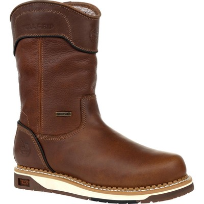 

Водонепроницаемые рабочие ботинки на танкетке Georgia Boot AMP LT, Brown, GB00369