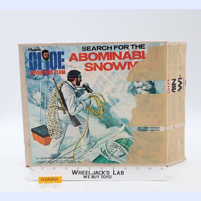 Search for the Abominable Snowman (Sears) 1973 Hasbro 12" Accessory Vintage