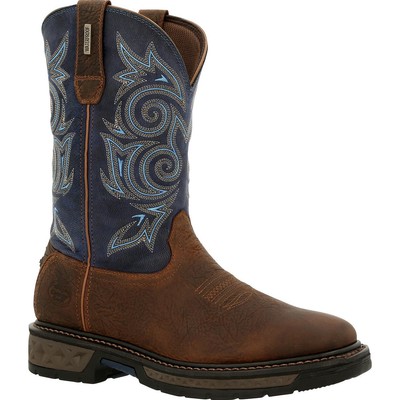 

Ботинки Georgia Boot Carbo-Tec LT Водонепроницаемые ботинки без застежек, Brown and navy, GB00435