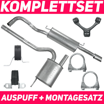 Schalldämpferset Auspuffanlage Auspuff Audi A4 B5 1.8 Stufenheck Kombi Avant