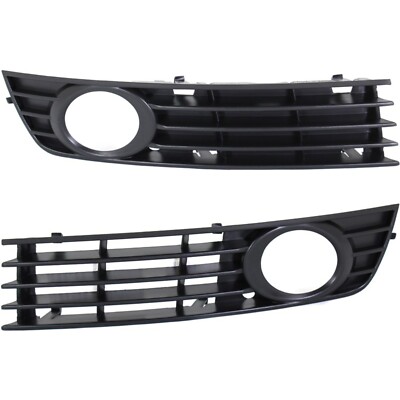Fog Light Trim Set For 2002-2005 Audi A4 Quattro Left & Right Type 2 2Pc