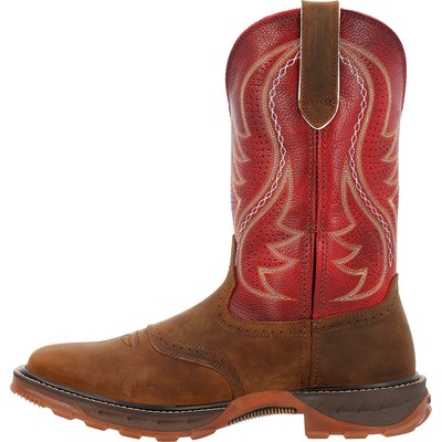 Pre-owned Durango ® Men's Maverick Xp™ Ventilated With Insulkul™ Work Boot In Brown