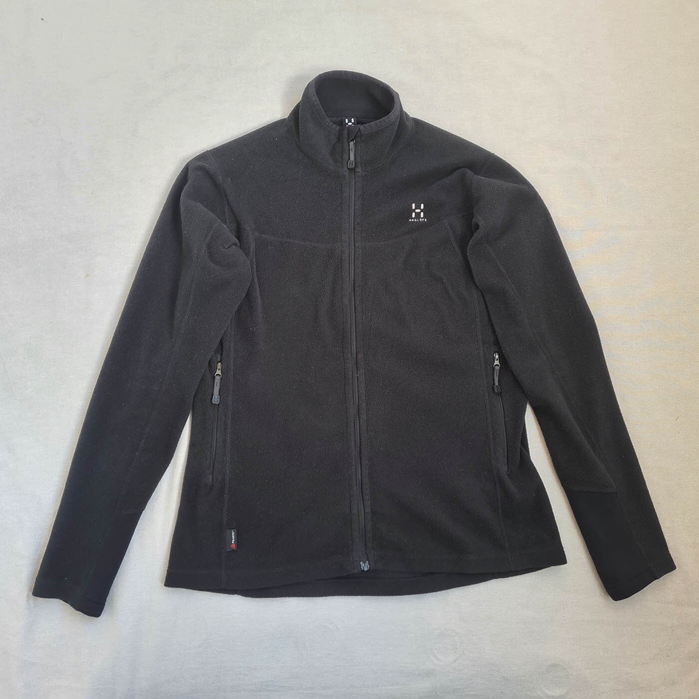 Haglofs - HAGLOFS WOMEN’S BLACK FLEECE JACKET 6068262C5_ST_FF_FR_1_W1_OWN-