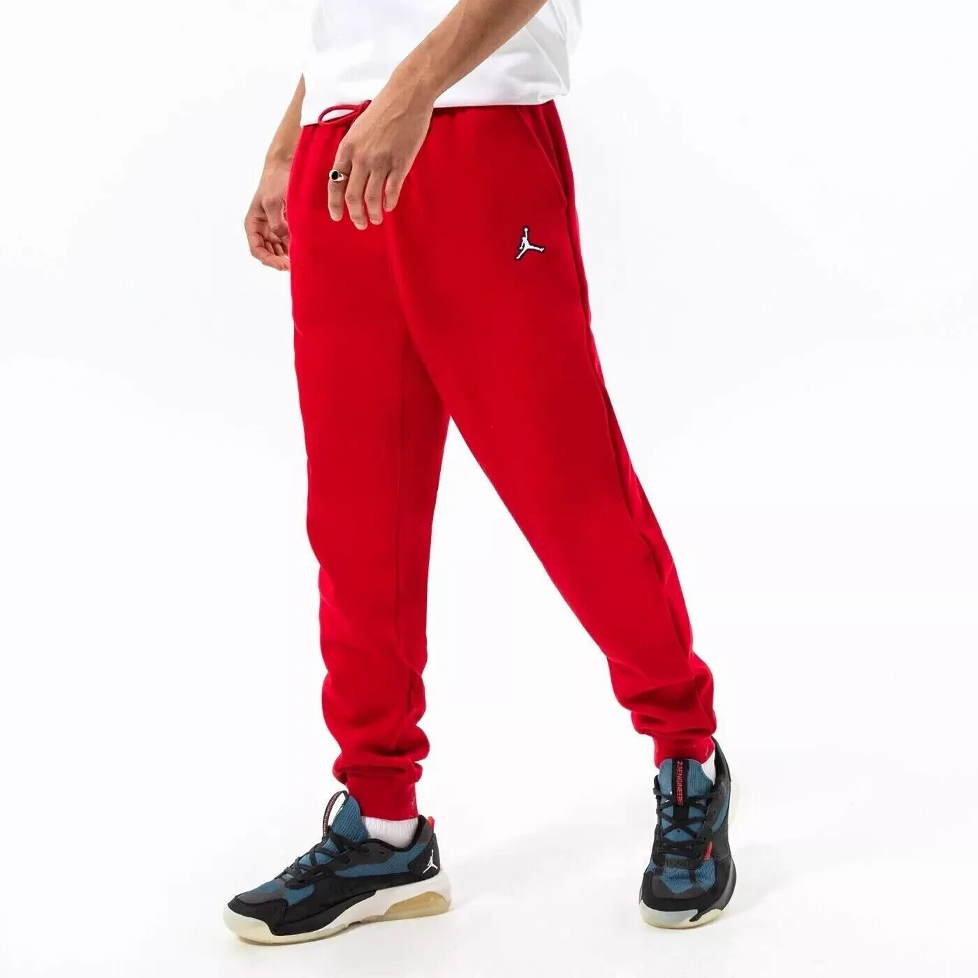 Men's Jordan Gym Red Essential Fleece Jogger Men's 2XL Men's Jordan Gym Red Essential Fleece Jogger Men's 2XL
