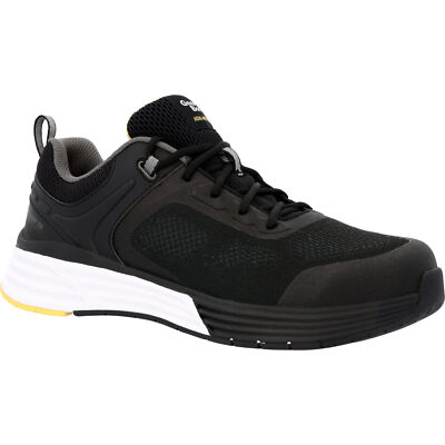 

Ботинки Georgia Boot DuraBlend Sport Спортивная рабочая обувь с композитным носком, Black and yellow, GB00541