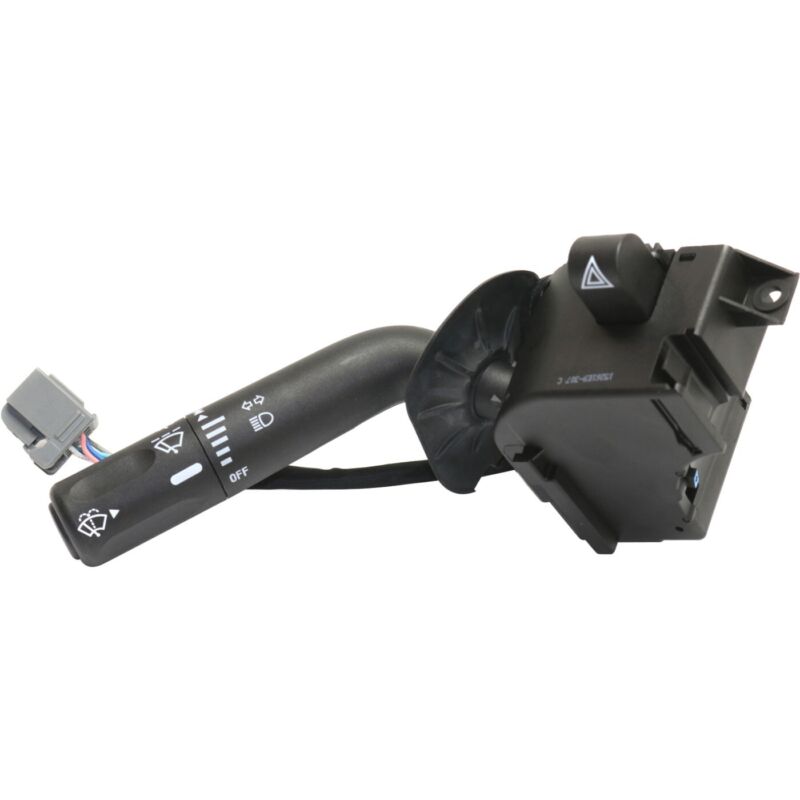 Turn Signal Switch For 2005-2008 Ford F-150 Black with Wiper and Washer Controls