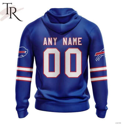 Buffalo Bills 2024 Personalized Name And Number Hoodie Fan Made S5XL Unisex