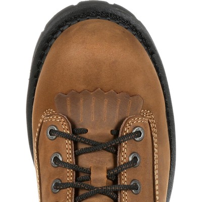 Pre-owned Georgia Boot Comfort Core Logger Composite Toe Waterproof Work Boot In Brown