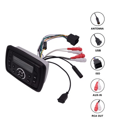 waterproof radio for utv