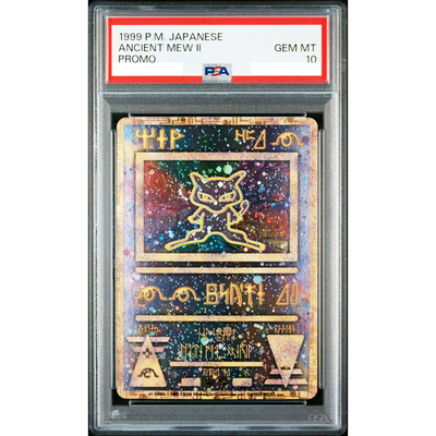 PSA 10 Ancient Mew II Movie Promo Double Holo 1999 Pokemon Card