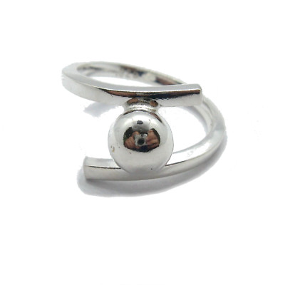 Stilvoll sterling silber ring 925 Ball R001799 Empress