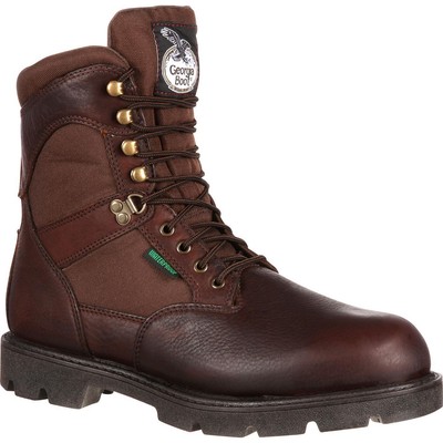 

Ботинки Georgia Boot Homeland Водонепроницаемые рабочие ботинки с изоляцией 600G, Brown, G109