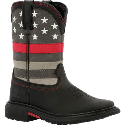 

Ботинки Rocky Red Line Big Kid Western, Black, RKD0090Y