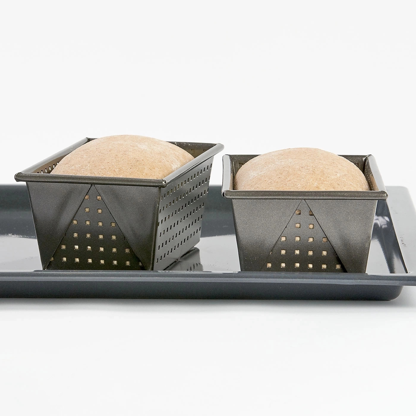 BETTY BOSSI Brotbackform Knusper - 2 Stk. Brot Backen Blech Anthrazit NEU - Bild 4 von 4