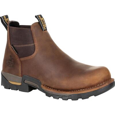 

Водонепроницаемые рабочие ботинки челси Georgia Boot Eagle One, Brown, GB00315