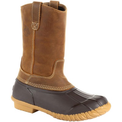 

Ботинки унисекс Джорджия без застежек Marshland Duck Boot, Brown, GB00276