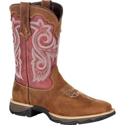 

Красные женские ботинки в стиле вестерн Lady Rebel by Durango, Briar brown and rusty red, DRD0349