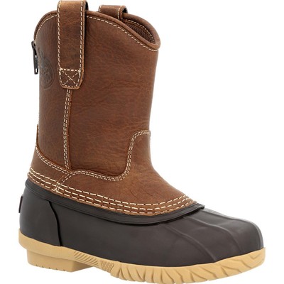 

Ботинки Georgia Boot Marshland Little Kids Pull On Duck Boot, Brown, GB00531C