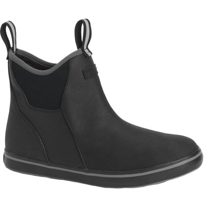 

Мужские кожаные ботинки 6 in до щиколотки, Black, XAL000