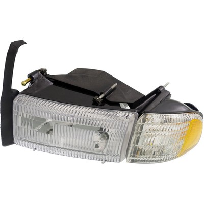 Headlight Set For 1994-2002 Dodge Ram 1500 Ram 2500 Ram 3500 With Corner Light