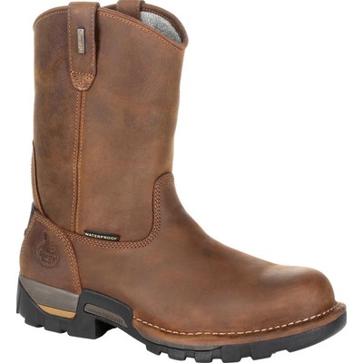 

Водонепроницаемые рабочие ботинки без застежки Georgia Boot Eagle One, Brown, GB00314