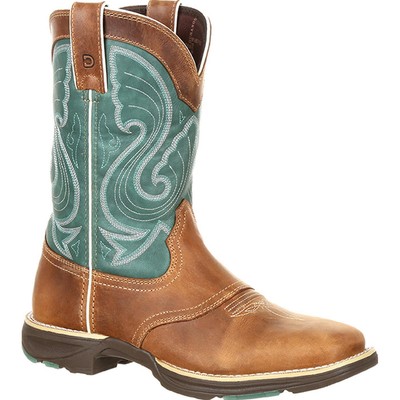 

Женские ботинки в стиле вестерн с изумрудным седлом Durango Ultra-Lite, Tan and emerald, DRD0224